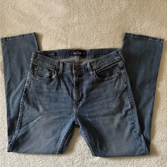 Hollister Blue Men’s Jeans Size W32 L30 - Picture 5 of 11